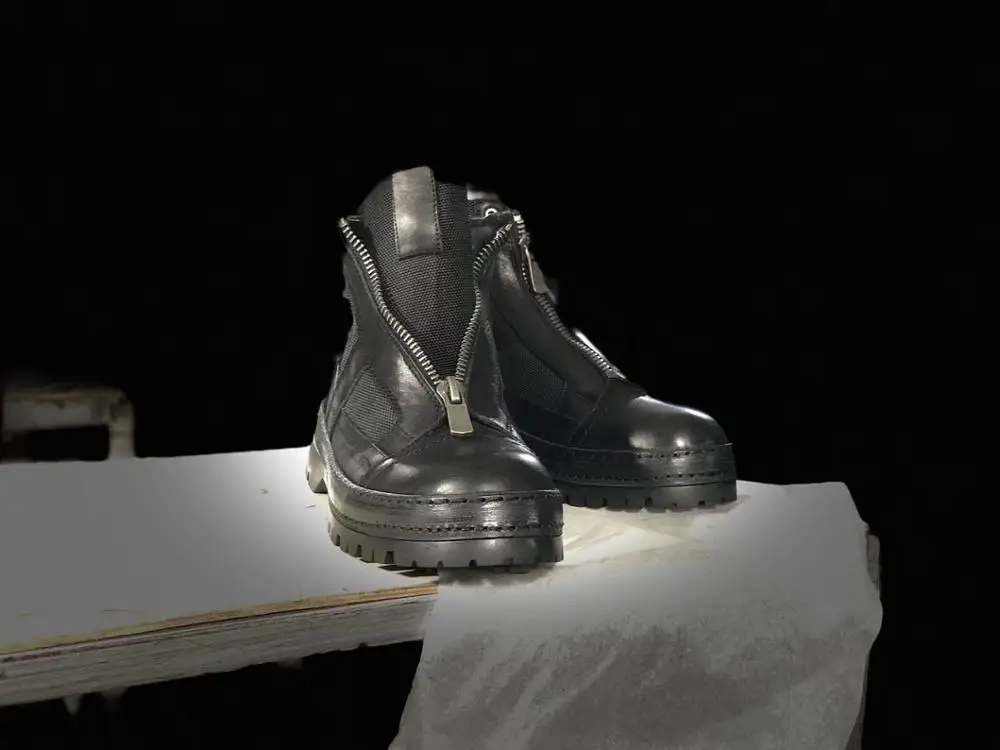 CC5 высококачественные кожаные ботинки ручной работы из натуральной воловьей