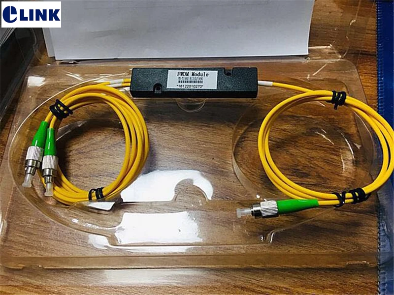 5 шт. 1*2 WDM Сплавленный сплиттер ABS RX1310/1490 TX1550 FWDM модуль FC/UPC FC/APC SC/UPC SC/APC ST LC FWDM фильтр ELINK