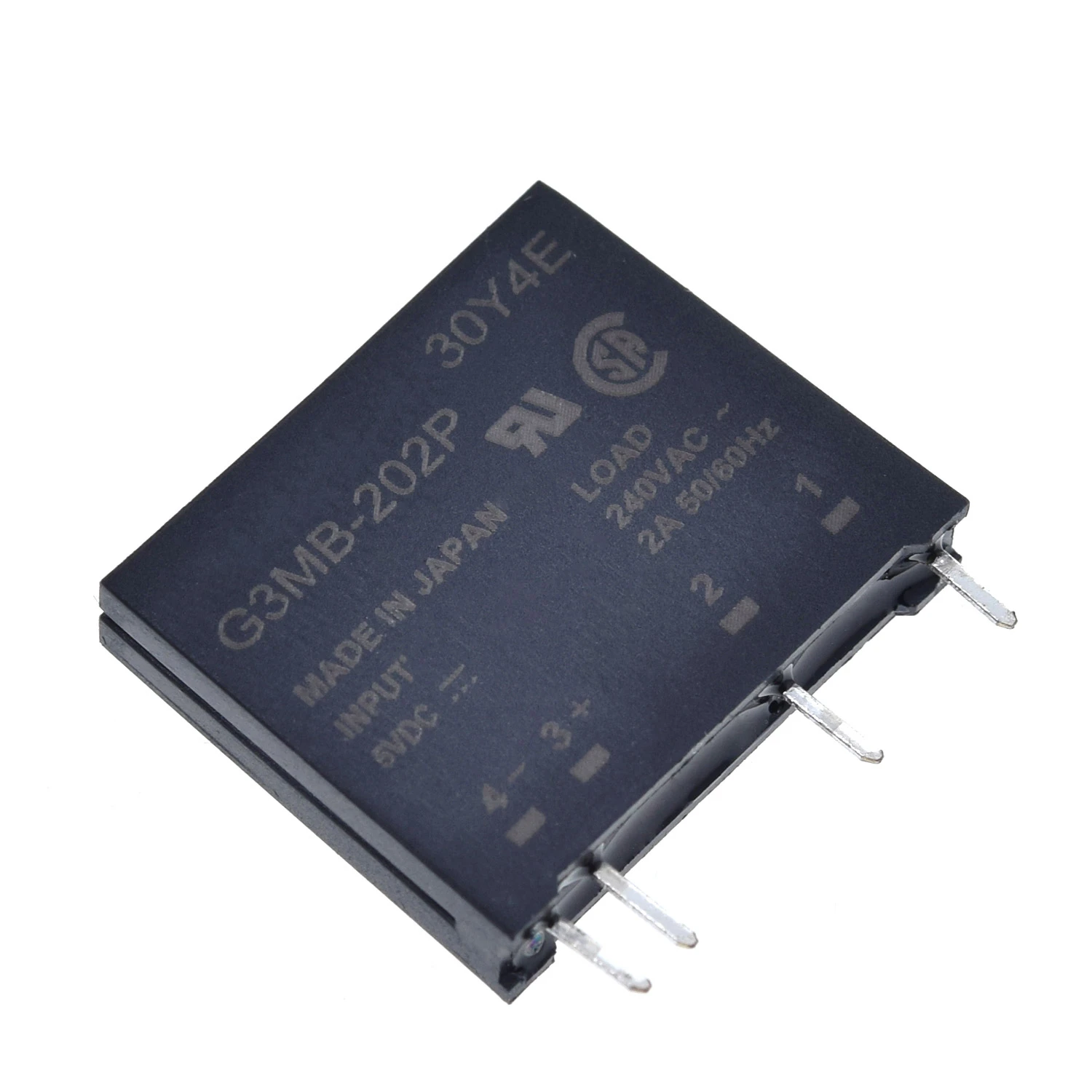 Solid State Relay G3MB-202P DC-AC PCB SSR In 5V 12V 24VDC Out 240V AC 2A