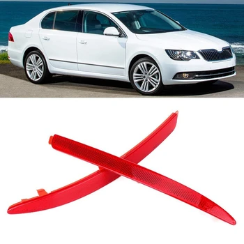 

for Skoda Octavia Rear Bumper Reflector Brake Lamp Taillight Reflector Light Parking Brake Light Fog Light