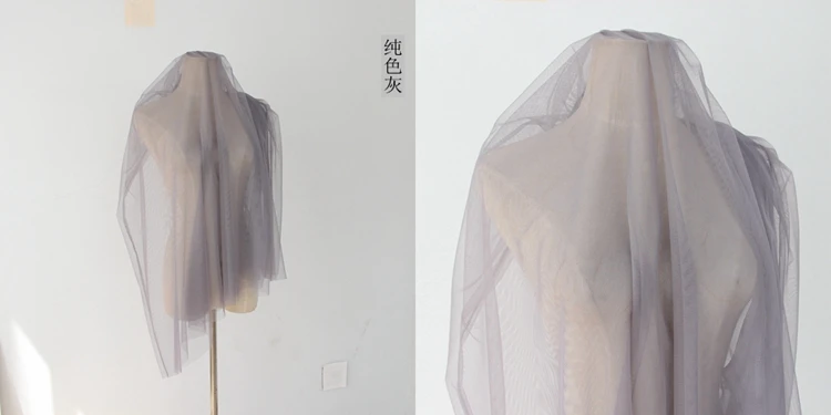 Single layer Mesh Skirts Women Autumn Winter Midi Skirts Casual Perspective Transparent Outer Wear Skirt Overskirt 271