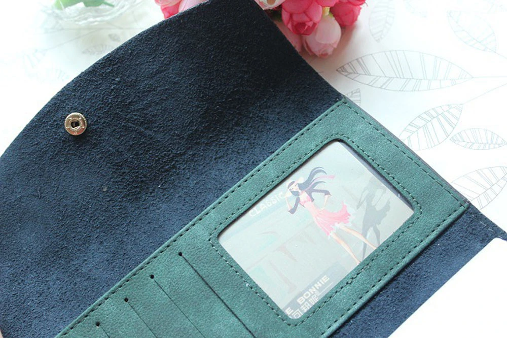 Women Wallets Lady Wristlet Handbags PU Long Money Bag Zipper Coin Purse Cards ID Holder Clutch Wallet Burse Notecase 813