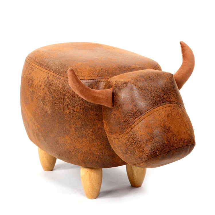 

Low Stool Calf Animal Home Cute Children Stool Cartoon Storage Stool Living Room Stool Shoe Bench