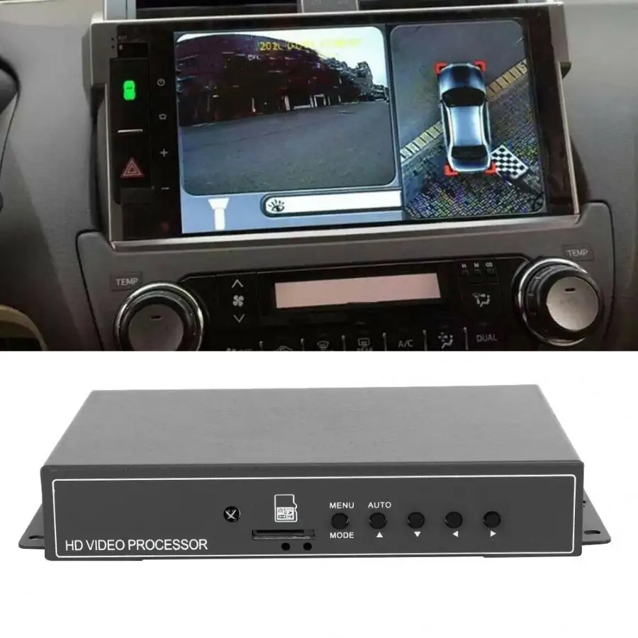 Автомобильный Камера рекордер Dash Cam AHD 360 градусов панорамный обзор панорама система DVR вождения Камера ночной вид автомобильные аксессуары