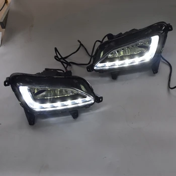 

LED DRL Daytime Running Light Fog Lamp 12V Car Running Lights for Hyundai Tucson 2015-2018