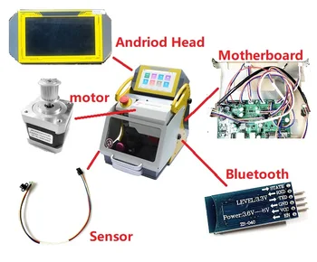 

Repair Kit For SEC E9 X Y Sensor Motor Motherboard Tablet Replacement SEC-E9 automatic key cutting machine