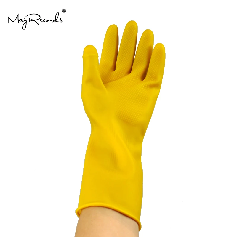 Перчатки из натурального латекса с защитой от кислот и щелочей|latex square|latex medical