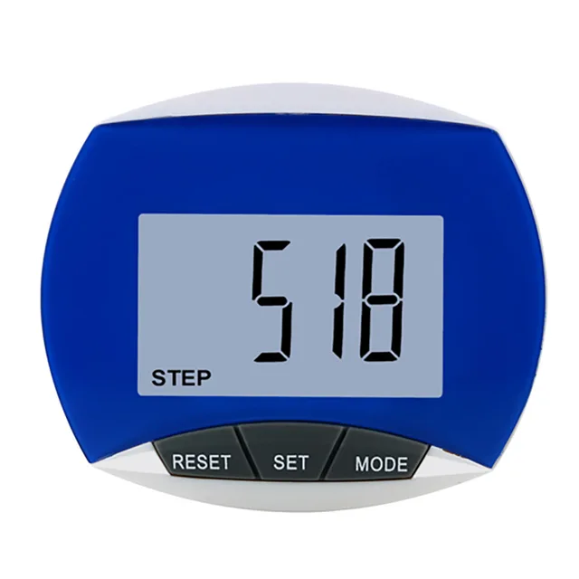 Pedometer Walking Pedometer 3D Pedometer Waterproof Multifunctional Sports Calorie Counting LCD Display Fitness Equipment 2