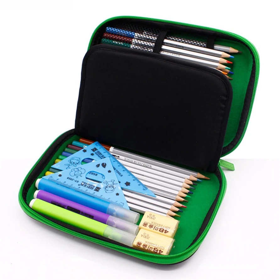 Kawaii Pencil Cases School Boy Stationery Cute Estuches Unicorn Fournitures Scolaires Estojo Papeterie Kawai Pen Box Piorniki