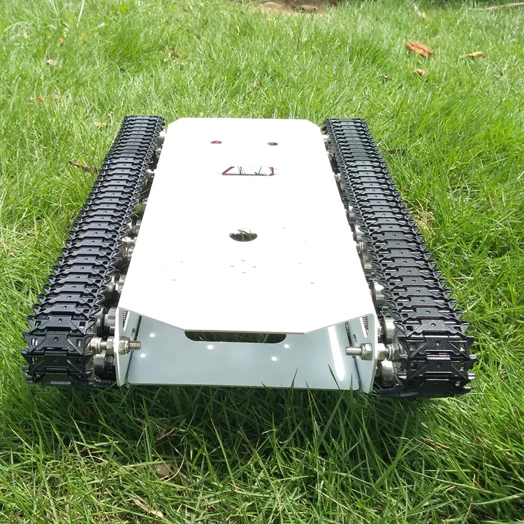 T750 умный гусеничный робот шасси DIY полная металлическая гусеничная цепь умный робот демпфирующий шасси автомобиля arduino