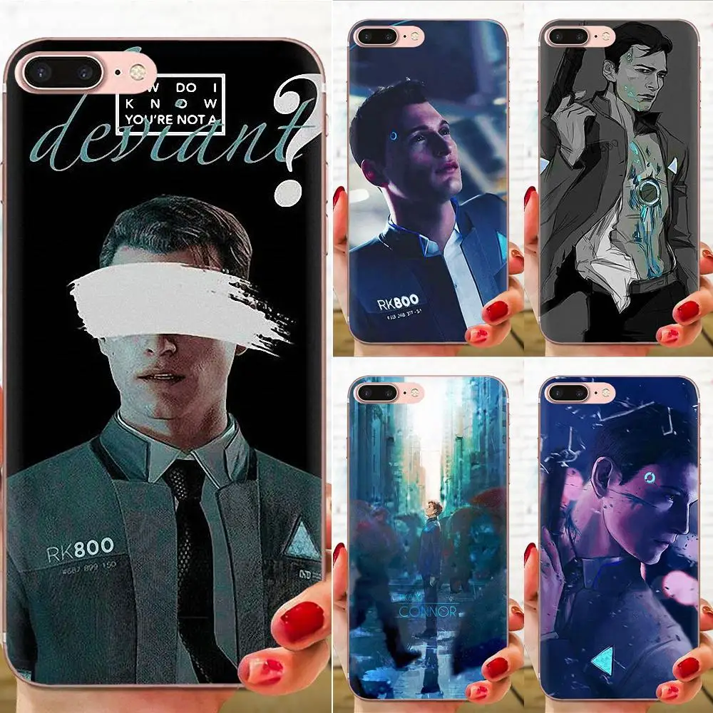 

Detroit Become Human New Luxury Phone Case For Samsung Galaxy Note 5 8 9 S3 S4 S5 S6 S7 S8 S9 S10 5G mini Edge Plus Lite