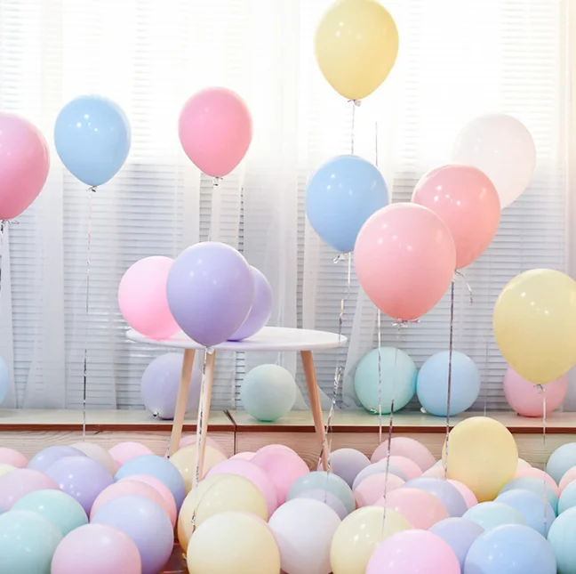 30 шт 5 дюймов Макарон цвет пастельные воздушные шарики в виде леденцов круглый, из латекса гелиевые балоны для дня рождения 5 м воздушные шары аксессуары воздушный шар