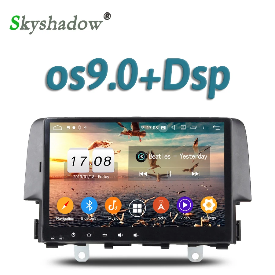 Best DSP IPS Car DVD Player TDA7851 10.1" Android 9.0 4GB RAM+32GB + 8CORE GPS Map RDS Radio wifi Bluetooth 4.2 For Honda CIVIC 2016 0 Best DSP IPS Car DVD Player TDA7851 10.1" Android 9.0 4GB RAM+32GB + 8CORE GPS Map RDS Radio wifi Bluetooth 4.2 For Honda CIVIC 2016 0