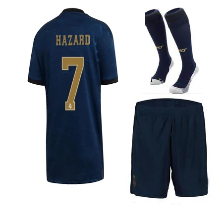 Бесплатно плюс 13 патчей Реал Мадрид взрослый костюм носки футбольные Джерси дом вдали 3RD Hazard ISCO MODRIC футбольная рубашка - Цвет: home