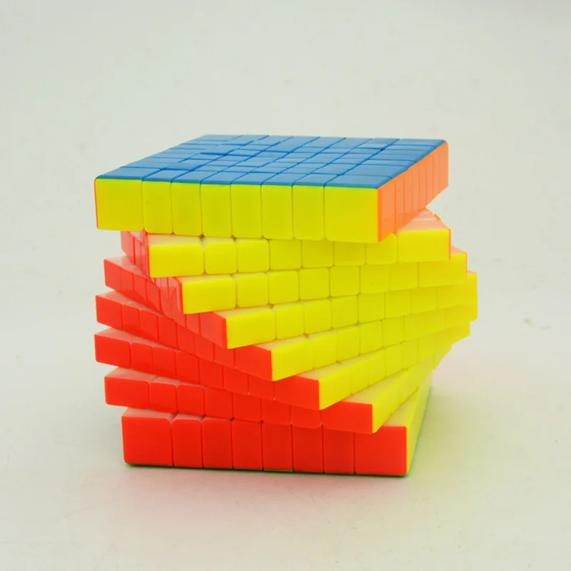 YuXin 8x8x8 8,9 см Профессиональный кубик Magicco скорость Neo куб Cubo Магическая наклейка для взрослых антистресс головоломка подарки игрушки для детей