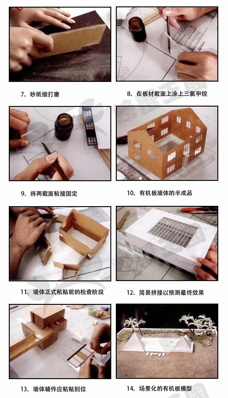 Crab Kingdom Sand Table Building Model Material Transparent Plastic Plate PVC Plexiglass Plate Acrylic Board