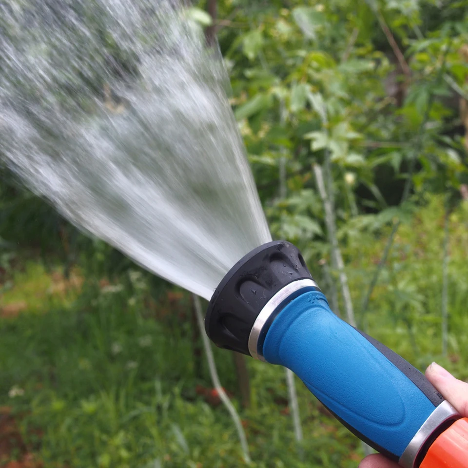 Saving Watering Irrigation Tool Fireman Style Hose Nozzle High Pressure Sprayer For Car Wash Garden Watering Garden Water Guns Aliexpress