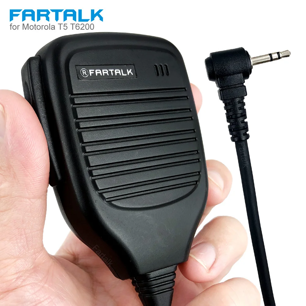 1Pin 2.5Mm Microfono Microfono Altoparlante Portatile Per Motorola Talkcirca T5 T8 T80 T4500 T6200 Fr50 Fr60 Radio Cobra