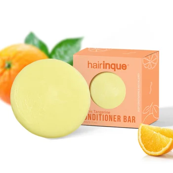 

Organic Hair Tangerine Conditioner Bar Handmade Vitamin C Moisturizing Nourishing Hair Conditioner Soap Hair Care W1
