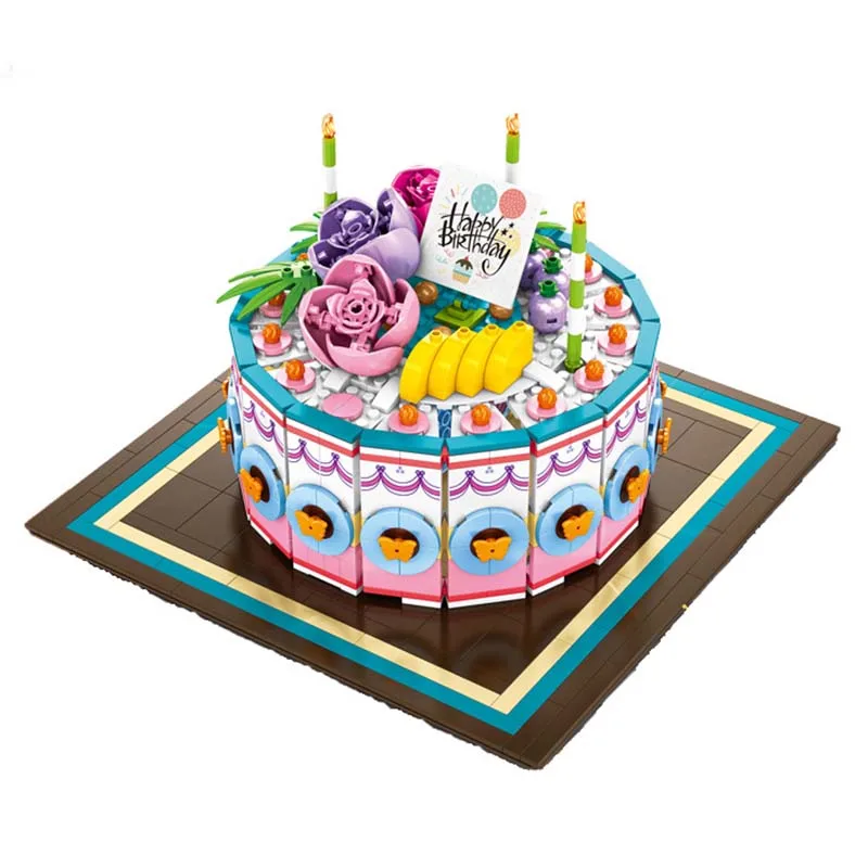 

Creative Cake Brick Building Blocks Girl Toys B741