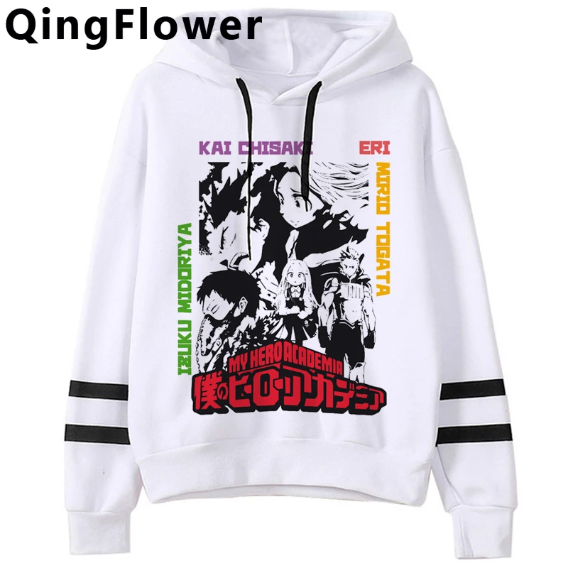 My Hero Academia Fashion Japanese Anime Harajuku Hoodies Men Boku No Graphic Sweatshirt Hip Hop Cool Hoody Male | Мужская одежда