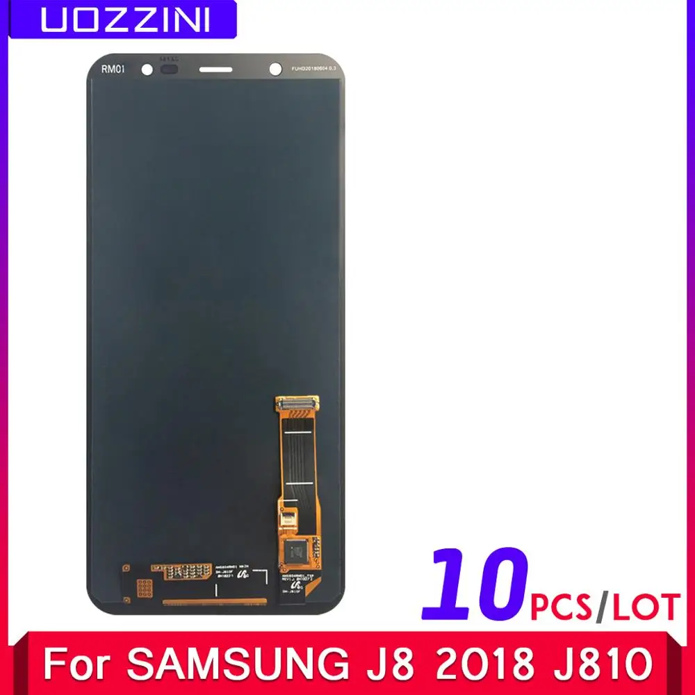 

10 Pcs/lot New LCD For Samsung J8 2018 J810 LCD Display Touch Screen Digitizer For Samsung Galaxy J8 2018 J810 J810F J810Y
