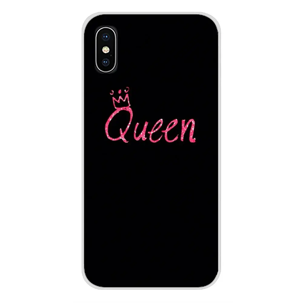 Аксессуары для телефона Чехлы King queen пара корона Samsung Galaxy A3 A5 A7 A9 A8 звезда A6 плюс 2018