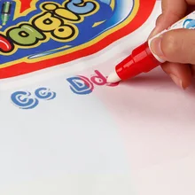 Большой размер 72*52 водный Холст Граффити картина Игрушка Вода Волшебная картина детская игрушка