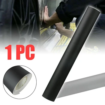 

DIY Car Sticker Vehicle Decal Matte Black Vinyl Film Wrap 12x60" 3D Auto Body Sticker Vehicle Decal Car Styling Accessories