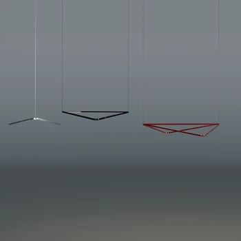 

Nordic Led Simplicity Pendant Lights Art Office Hotel Deco Pendant Lamp Black Iron Living Room Hanglamp Home Light Fixtures