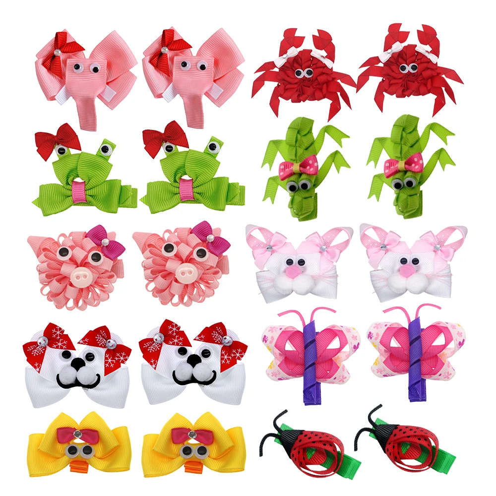 little girl hair bow clips