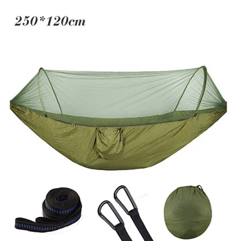 

Hanging Bed Hammock Camping Mountaineering Tool Supply Kit Steel Buckles