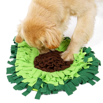 

Trendy Pet Dog Mat For Pets IQ Training Slow Eat Training Fruit Design Eating Bowl Pad Pet Training Supplies
