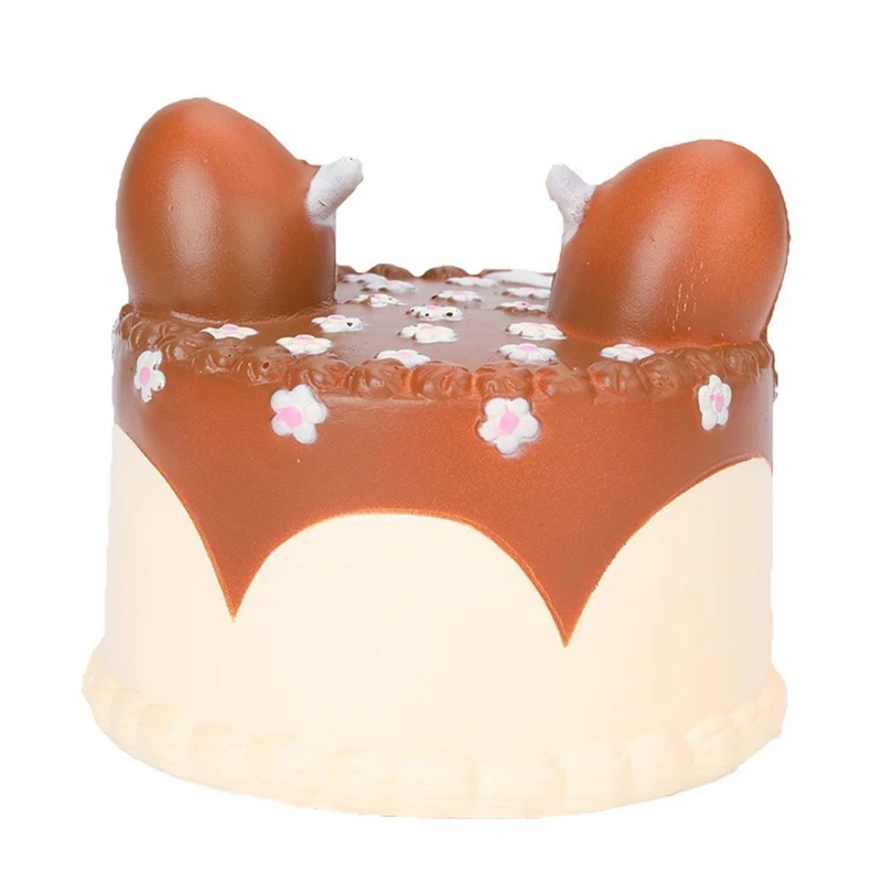 Jumbo Kawaii Squishy Galaxy Deer Cake 