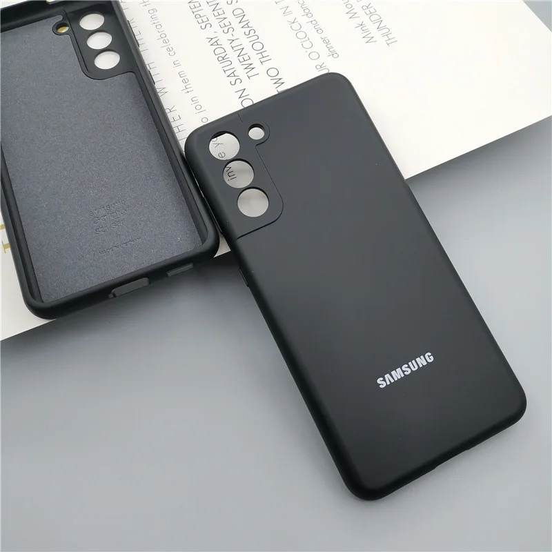 Samsung Galaxy S21 Ultra Plus 5G S21FE Case Silky Silicone Cover For S21+ S21Plus S21Ultra Full Protective Mobile Phone Shell Galaxy S20 FE 5G clear Cases