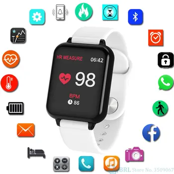 

B57c Smart Watch Kids Children Smartwatch For Girls Boys Electronic Smart Clock Students Child Sport Smart-watch Aged 3-18 Year