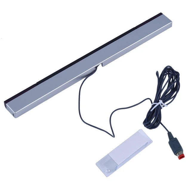 Infrarouge Ray Sensor Bar Filaire Capteur Récepteur Pour Console Nintendo  Wii