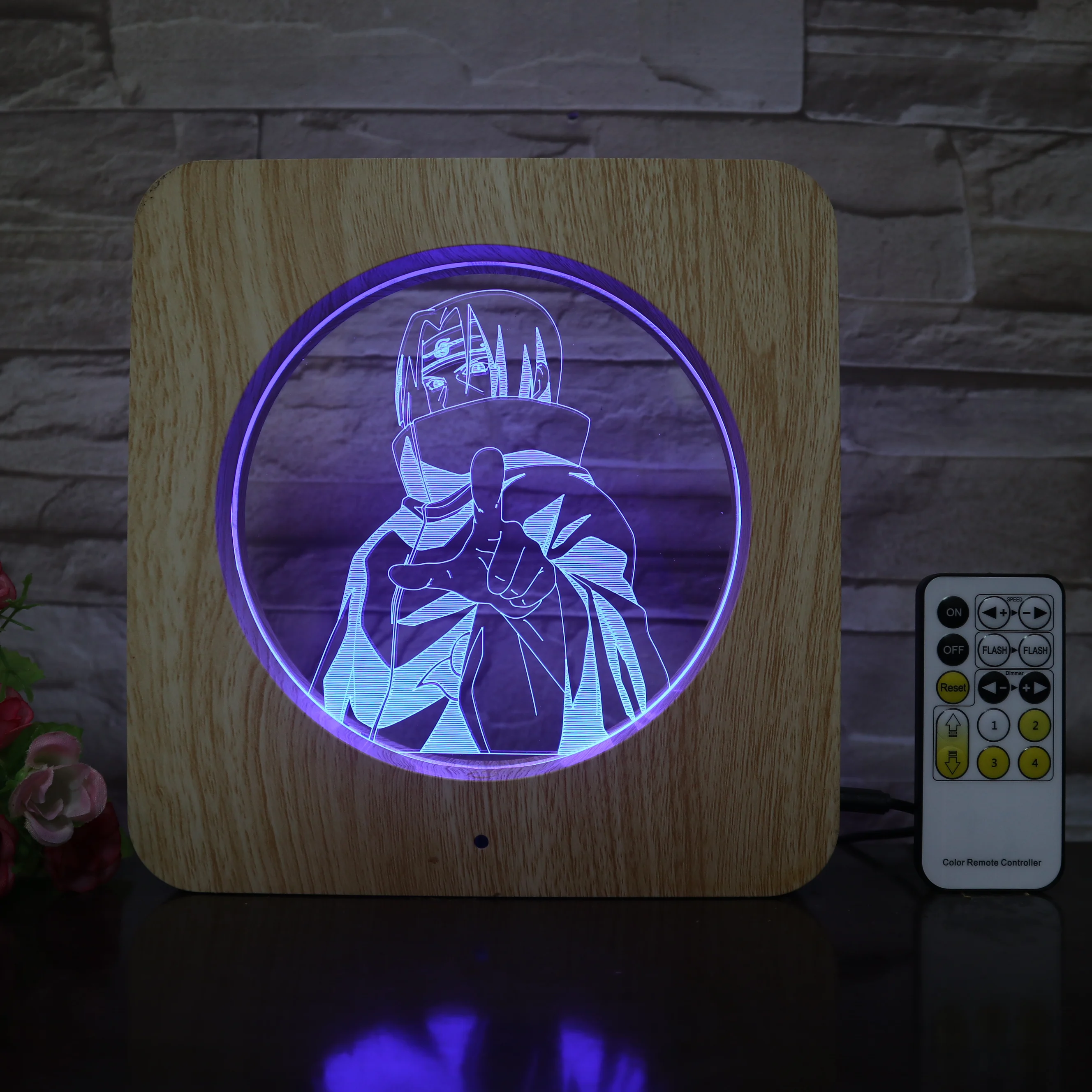 Наруто Dragon ball Z 3D светодиодный светильник пластик ABS зерна линии лампа USB настольная лампа для декора комнаты для праздничного дня подарок дропшиппинг