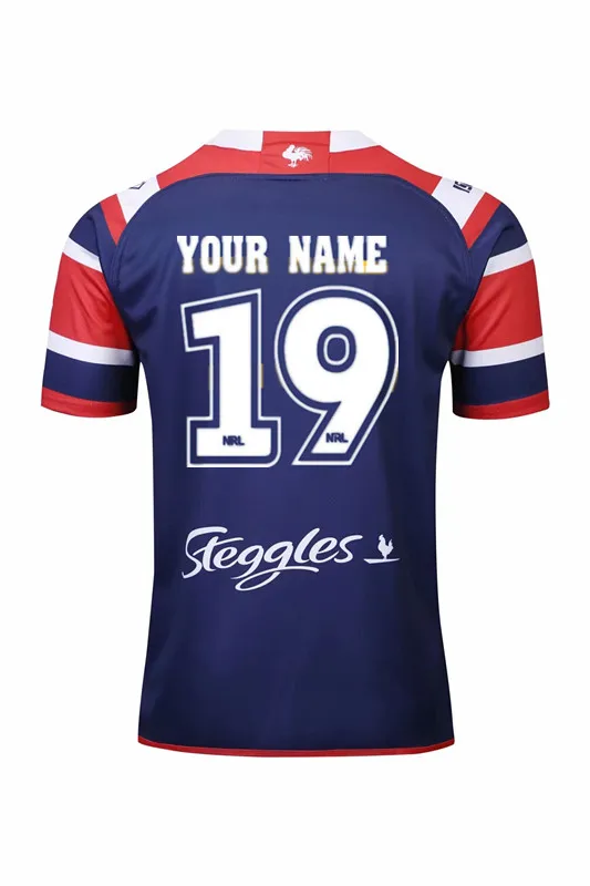 Сиднейская футболка для регби с петухом Размер: S-3XL принт на заказ номер имя качество идеальное - Цвет: Print name number