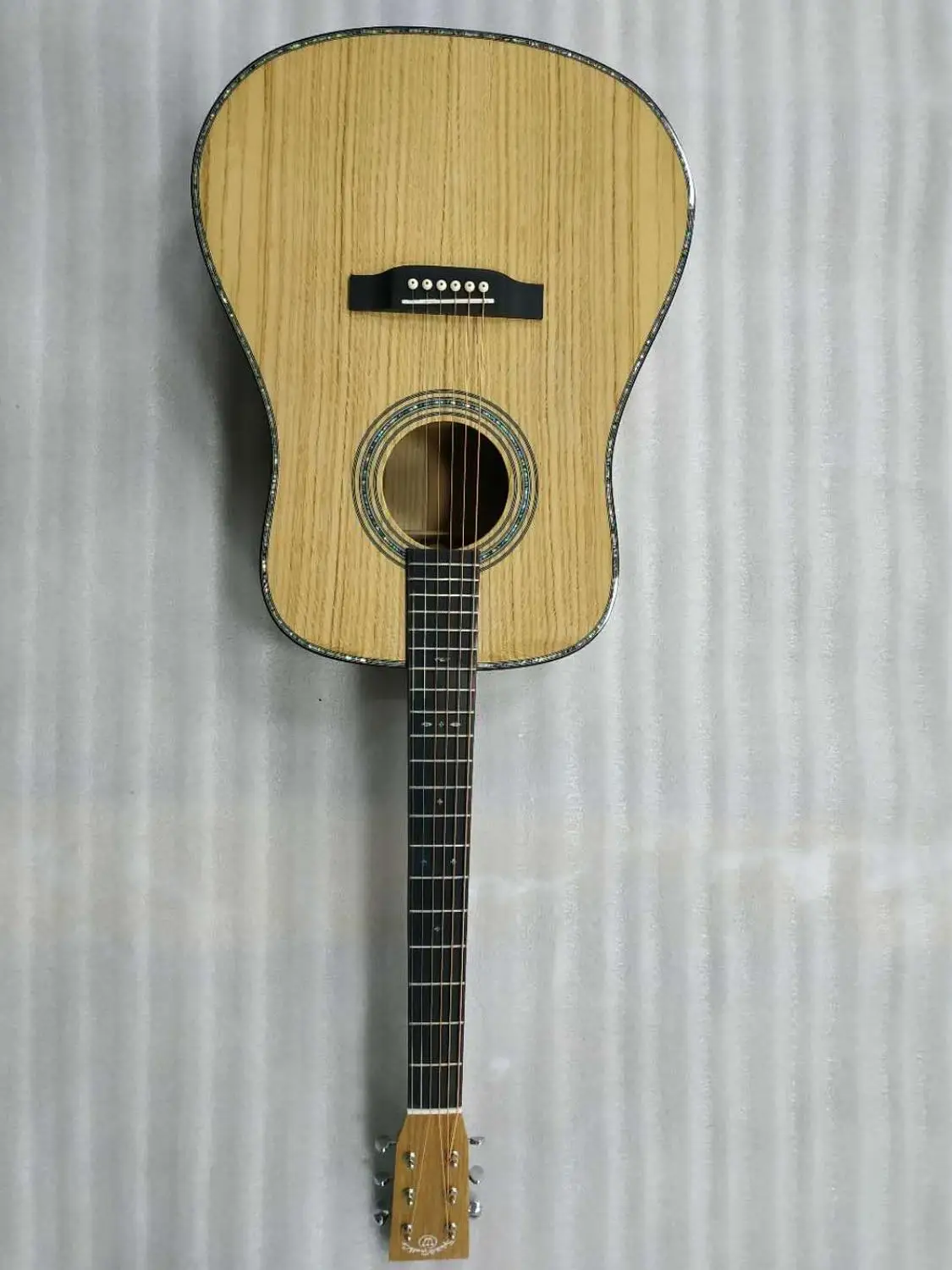 Free Shipping All Solid European Oakwood Guitar Dreadnought Body