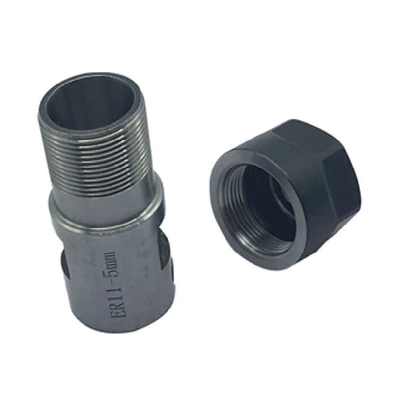 ER11 Chuck Chuck spindle ER11A-4 5 6 6.35 8mm motor shaft extension rod spindle collet lathe tools cutter rod