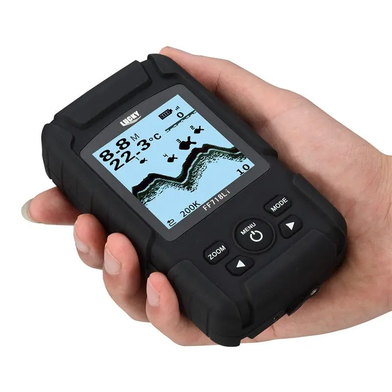 Эхолот LUCKY FF718LiD 200 кГц/83 кГц 2 гидролокатора 100 м|fishing sonar|sonar transducersonar fish |