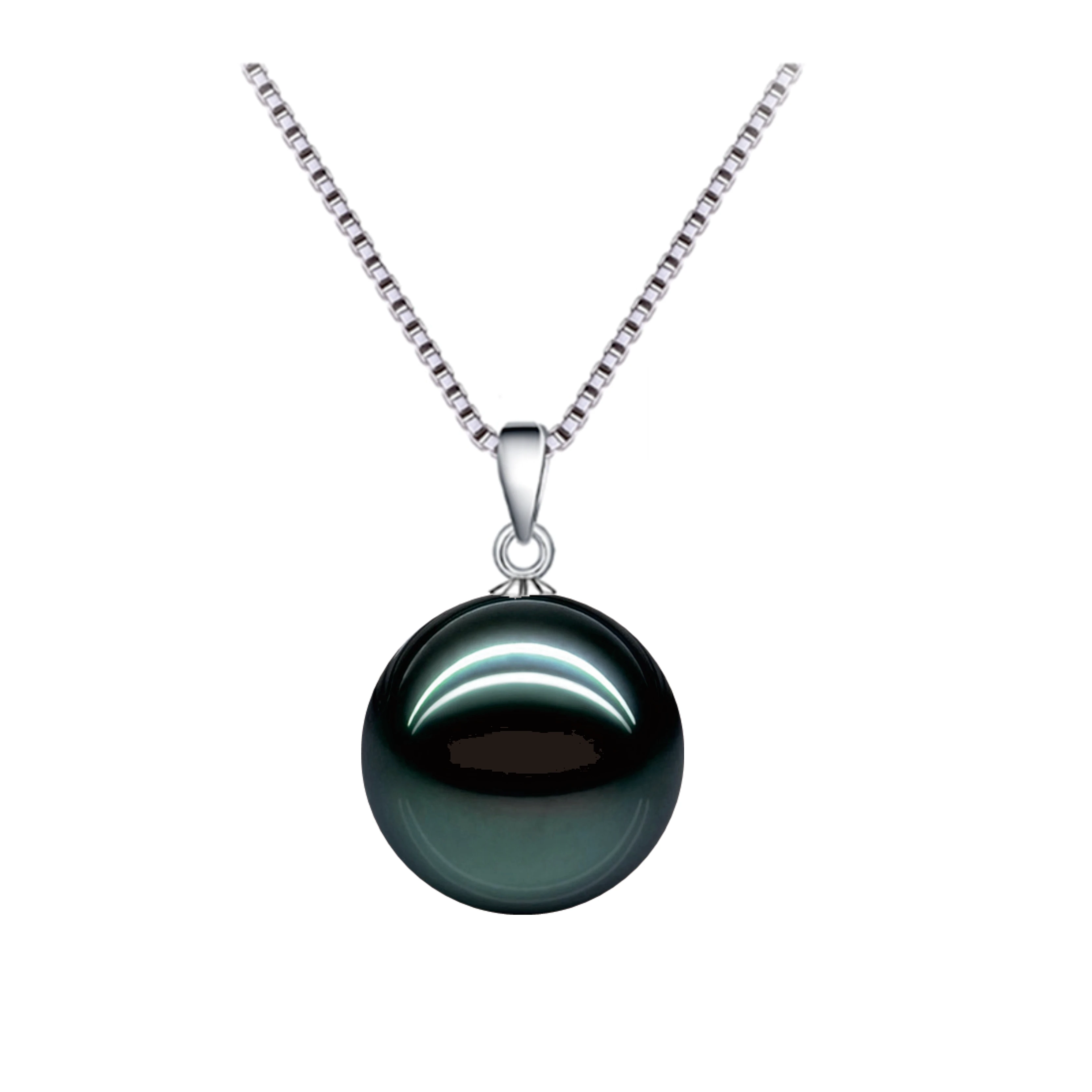 Женское Ожерелье с жемчугом 14 мм из стерлингового серебра 925 пробы|fashion jewelry|jewelry