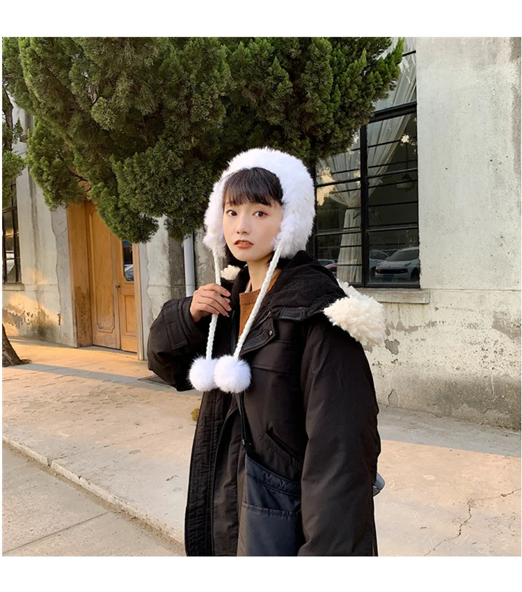 [DEAT] Women Windproof Solid Color Fishermen Hat New Round Dome Temperament Fashion Tide All-match Spring Autumn 13E886