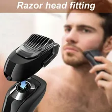 Аксессуары для бороды, сменный стайлер, профессиональная длина, регулируемая машинка для стрижки волос, бритвенные головки, триммер для Philips RQ111 RQ52