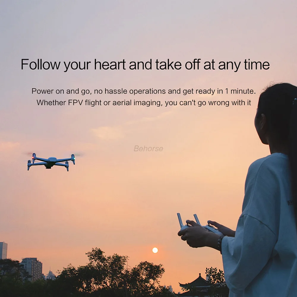 Free Shipping In Stock For Xiaomi FIMI A3 5.8G GPS Drone 1KM FPV 25 Minutes With 2-axis Gimbal 1080P Camera RC Quadcopter RTF