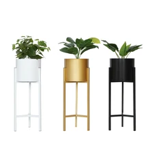 Цветок Airs Европейский стиль золотой балкон гостиная Крытый бытовой посадочный тип зеленый Луо металлический цветочный горшок посадочная рама