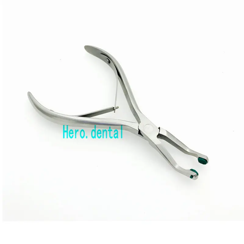 Зубные плоскогубцы с зеленым резиновым наконечником|dental pliers|dental crowncrown dental |
