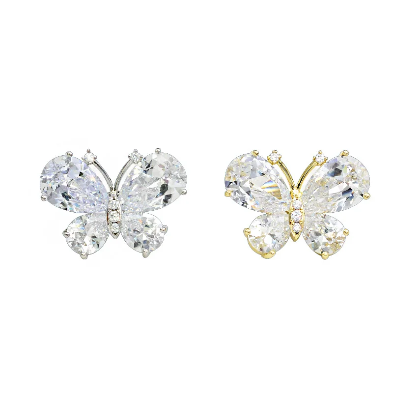 Милые маленькие броши в форме бабочки модное ювелирное изделие искусственная