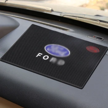 

1pcs car central control anti-skid pad mobile phone mat For Ford mk2 mk3 mk4 mk5 mk7 fiesta FOCUS 2 3 4 5 Car accessories